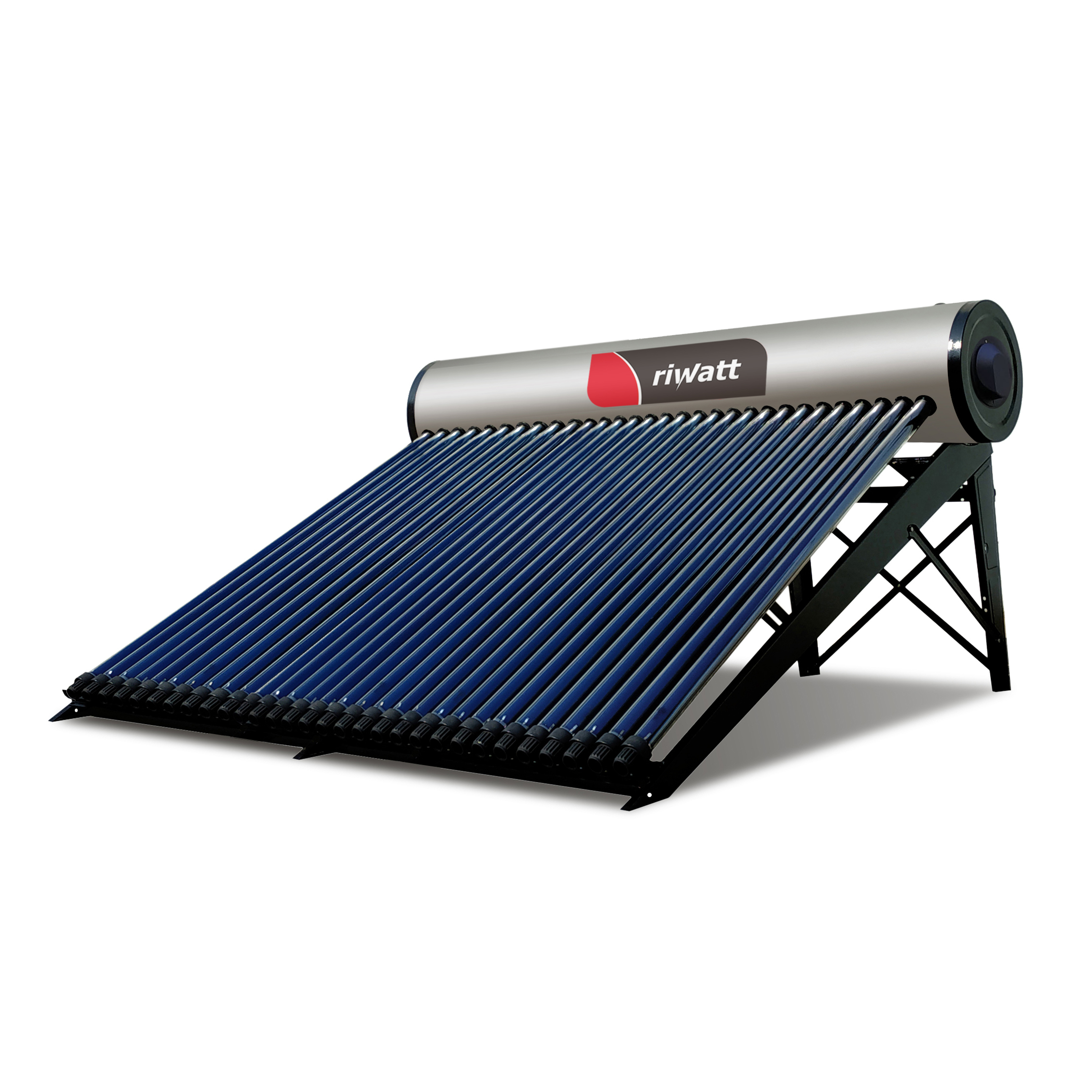 Integrated pressurized solar water heaters